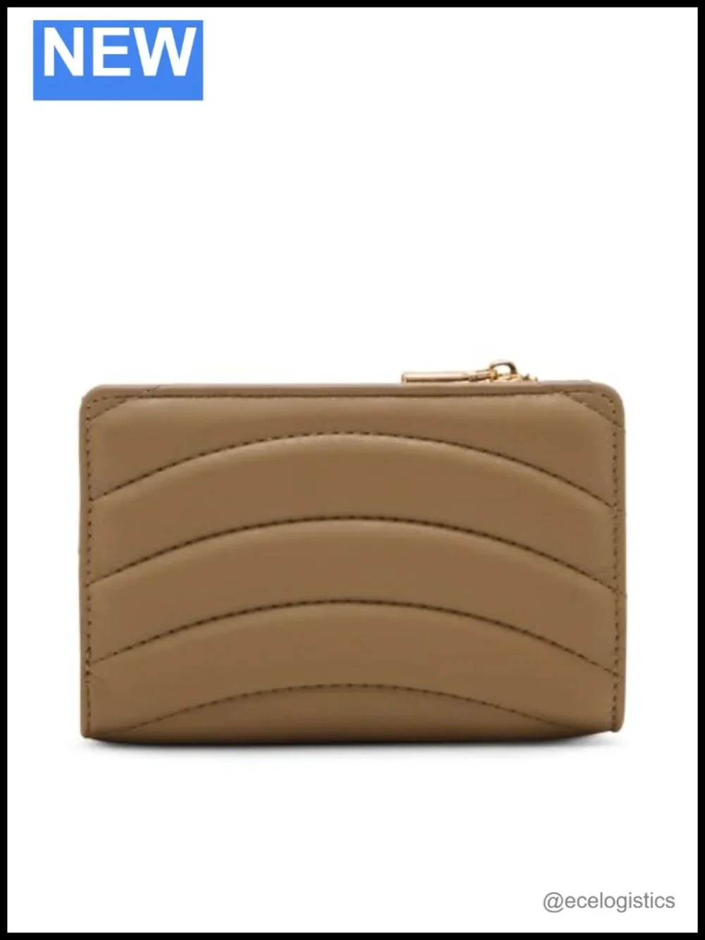 Quilted PVC Flap Crossbody with Bifold Wallet, 2 Piece Gift Set
